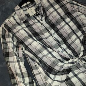 ** DONATED ** Tied Flannel